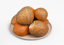 8 blandede rundstykker